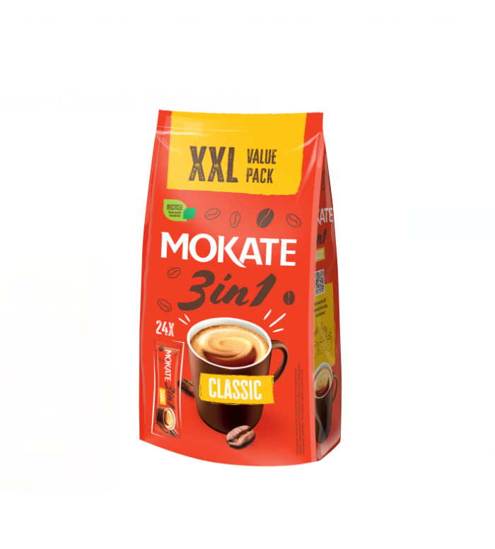 Mokate Instant Coffee Powder 3in1 Kahvi 408g - Kahvit - 17521 - 1