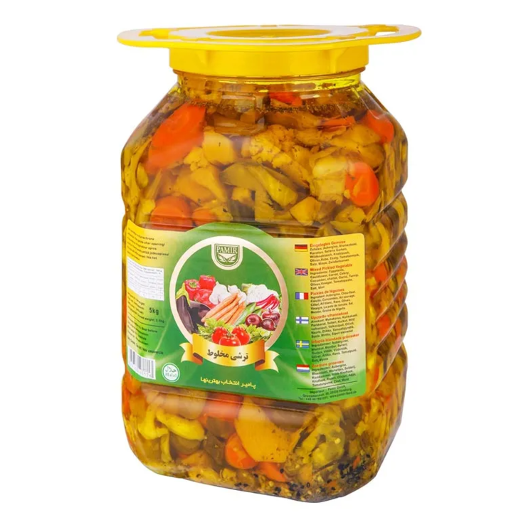 Pamir Karisik Tursu / Vihannespikkelsi 4Kg PET - Vihannessäilykkeet - 4171 - 1