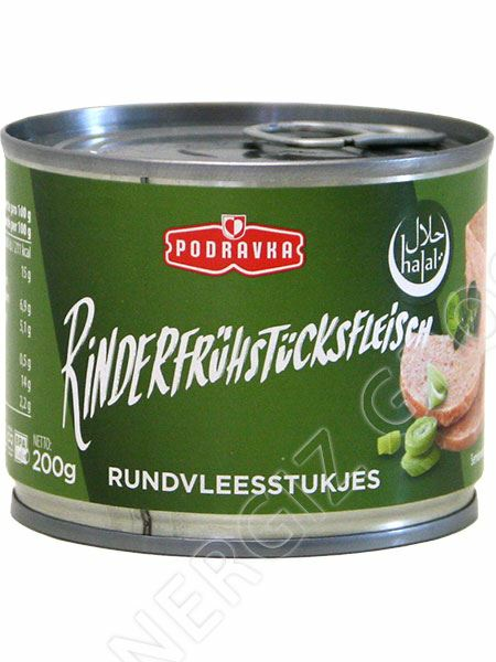 Podravka Oxskiva / Naudanlihasäilyke 200g TNK - Liha- ja riistasäilykkeet - 9141 - 1