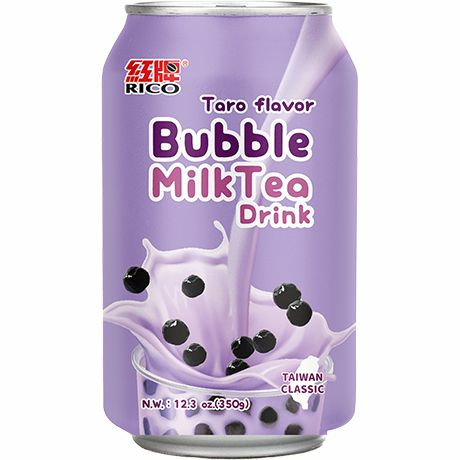 Rico Taro Flavor Bubble Milk Tea Drink 340ml TNK - Juomat - 13231 - 1