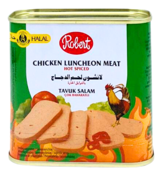 Robert Tavuk Salam (HOT) / Kana salami mausteinen 340g TNK - Kana- ja kalkkunasäilykkeet - 6151 - 1