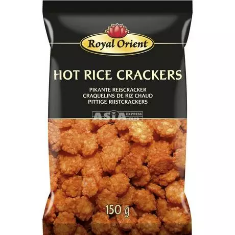 Royal Orient Hot Rice Crackers 150g - Sipsit - 13241 - 1