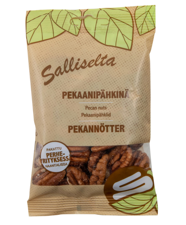 Sallinen Pekaanipähkinä 70g - Pähkinät - 19361 - 1