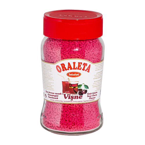 Sebahat Oraleta Sour Cherry Instant Drink/ Hapankirsikka Juomajauhe 220g - Juomajauheet - 16751 - 1