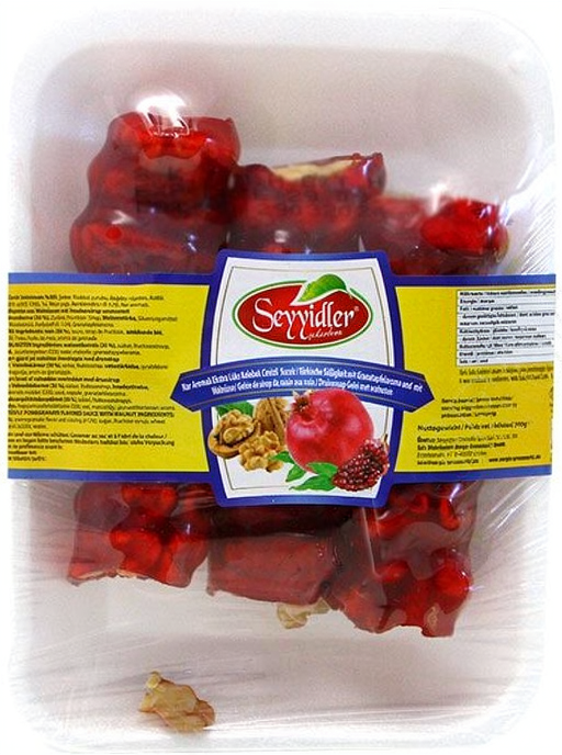 Seyyidler Nar cevizli sucuk/ Granaattiomena pähkinämakkara 300g - Turkish Delight & Halvat - 20341 - 1