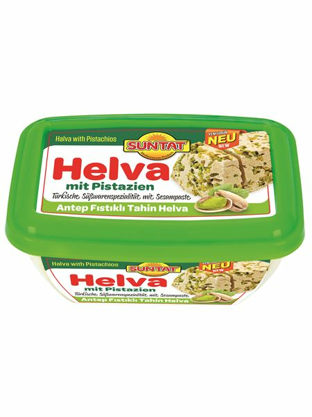 Suntat Pistachio Helva / Pistaasi Helva 350g - Turkish Delight & Halvat - 21171 - 1