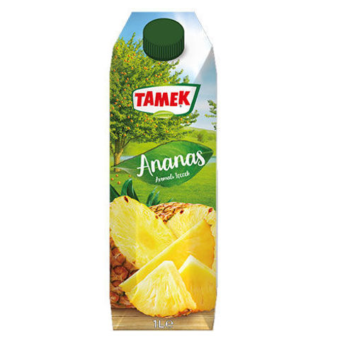 Tamek Pineapple Flavour Drink/ Ananasmehujuoma 1L - Mehut ja nektarit - 16441 - 1