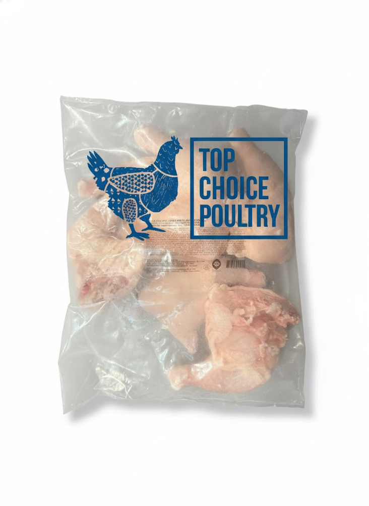 Top Choice Poultry Chicken Leg Quarters 20%/ Kanan koipireisi 2kg - Kana pakasteet - 18741 - 1