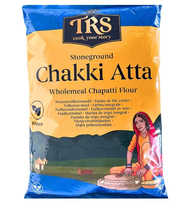 TRS Chakki Atta Whole Wheat/ Täysvehnäjauho 10kg - Vehnäjauho - 17791 - 1