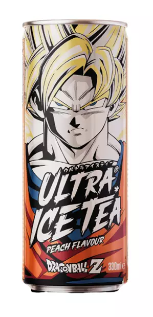 Ultra Ice Tea Peach Flavour DragonBallZ 330ml - Limonadit ja virvoitusjuomat - 15061 - 1