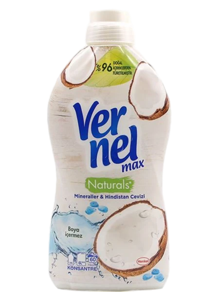 Vernel Max Naturals Softener/ Huuhteluaine 1,44L - Pyykinpesuaineet ja -tarvikkeet - 19581 - 1