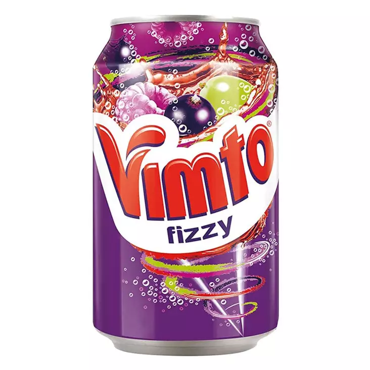 Vimto Fizzy Soft Drink/ Virvoitusjuoma 330ml TNK - Limonadit ja virvoitusjuomat - 8921 - 1