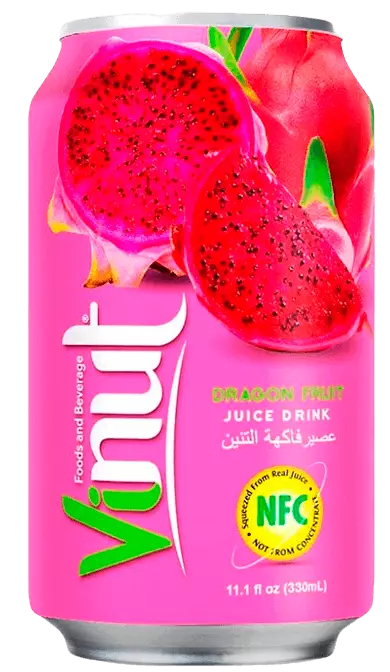 Vinut Dragon Fruit Juice Drink 330ml TNK - Limonadit ja virvoitusjuomat - 11441 - 1