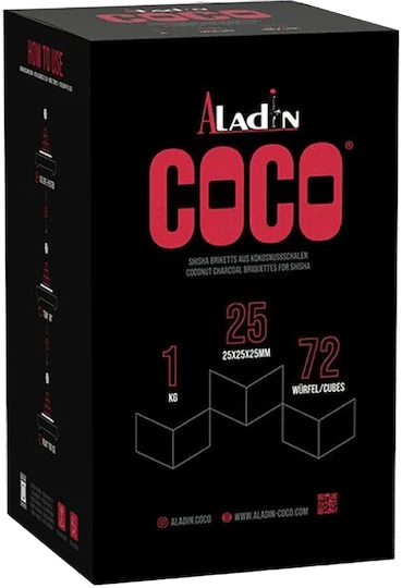 Aladin Coco/ Hiili 1Kg - Hiilet - 20022 - 1