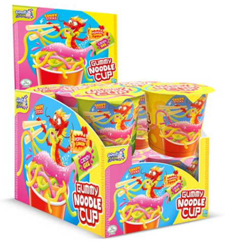 Gummy Noodle Cup 65g - Irtomakeiset - 20282 - 1