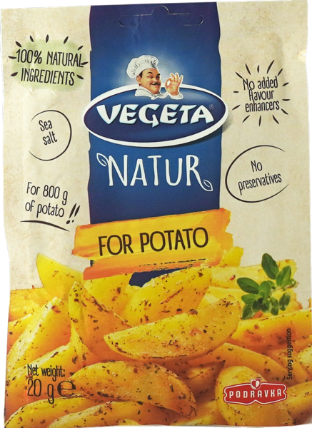 Vegeta Natur for Potato/ Perunamauste 20g - Erikoismausteet - 21012 - 1