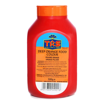 TRS Deep Orange Food Colour / Ruokaväri oranssi 500g - Elintarvikevärit - 9002 - 1