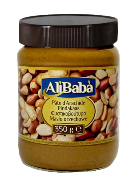 Alibaba Peanut Butter/ Maapähkinälevite 350g - Makeat levitteet ja pähkinälevitteet - 20442 - 1