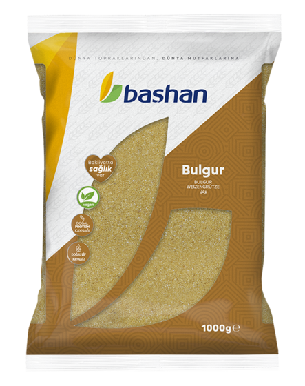 Bashan S-kitel Bulgur / Gerish Hienonnettu bulgur 1kg - Bulgur - 18262 - 1