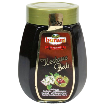 Buram Kestane Bali / Kastanja hunaja 500g - Hunajat - 9092 - 1
