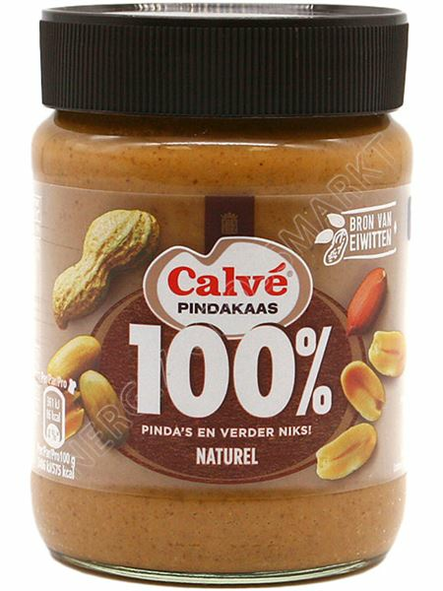 Calve 100% Naturel Peanut Butter / Maapähkinävoi 350g CAM - Makeat levitteet ja pähkinälevitteet - 17392 - 1