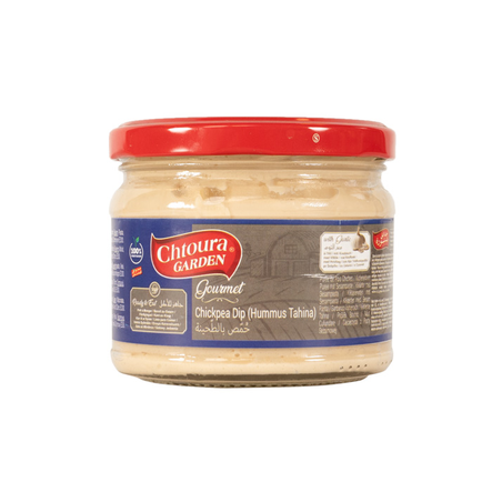 Chtoura Garden Chickpea Dip Garlic/ Kikhernelevite (hummus tahina) 310g - Papu- ja linssisäilykkeet - 13782 - 1