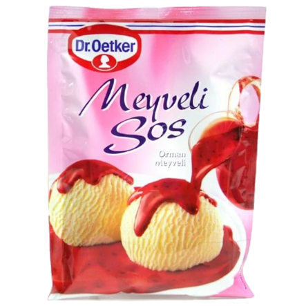 Dr. Oetker Meyveli Sos / Metsämarjakastike 80g - Vanukkaat ja jälkiruoka-ainekset - 2112 - 1