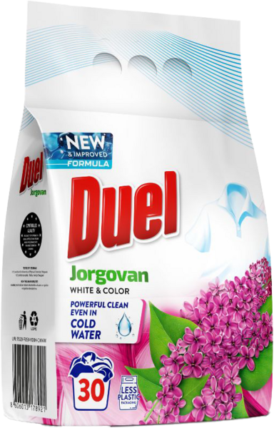 Duel Jorgovan White & Color/ Pyykinpesujauhe 2,7kg - Pyykinpesuaineet ja -tarvikkeet - 21032 - 1
