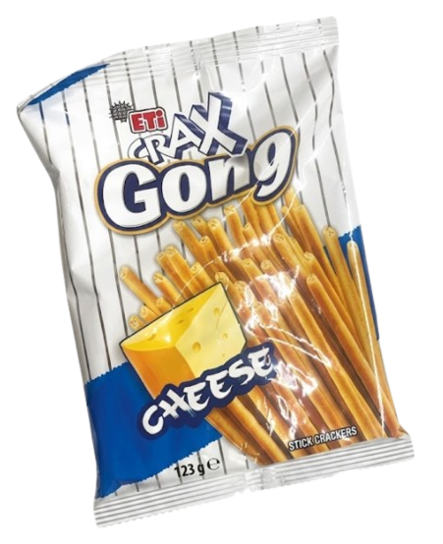 Eti Crax Stick Cheese Suolatikku Juusto 123g - Sipsit - 7882 - 1