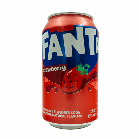 Fanta Strawberry Virvoitusjuoma 355ml TNK - Limonadit ja virvoitusjuomat - 2432 - 1