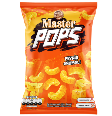 Gold Harvest Master Puff Cheese Flavour Sipsi 90g - Sipsit - 17422 - 1