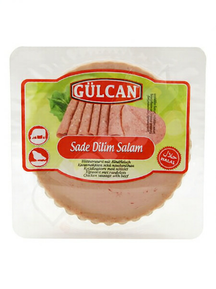 Gulcan Sade Dilim Salam / Kana&naudansalami leike 150g - Kana leikkeleet ja makkarat - 18792 - 1
