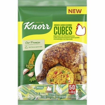 Knorr Bouillon Cubes Chicken 400g - Liemikuutiot ja -jauheet - 14862 - 1