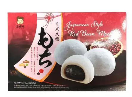 Szu Shen Po Mochi Red Beans 210g - Konvehdit - 14282 - 1