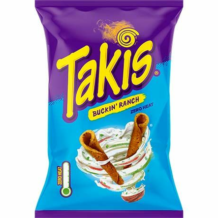 Takis Corn Snack Buckin Ranch/ Sipsi 100g - Sipsit - 21112 - 1