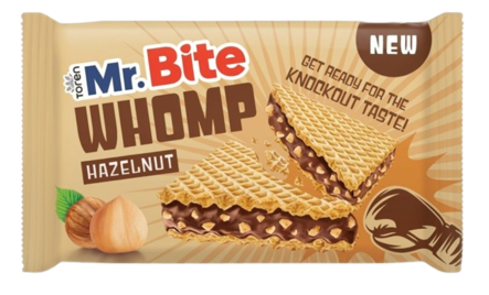 Toren Mr. Bite Whomp Hazelnut / Hasselpähkinä vohvelikeksi 22g - Täytekeksit ja vohvelit - 20292 - 1
