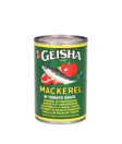 Geisha Mackerel in Tomato sauce / Makrilli tomaattikastikkeessa 425g TNK - Kala- ja äyriäissäilykkeet - 20052 - 1
