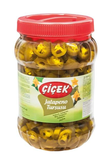 Cicek Jalapeno Tursusu / Viipaloidut jalapeno suolaliemessä 1400/600g PET - Pepperonisäilyke - 16892 - 1