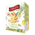 Gingen Ginger & Lemongrass Tea/ Inkivääri-sitruunaruoho teepussi 2x20g - Terveys teet - 20702 - 1