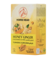 Horse Head Honey Ginger&Turmeric Tea / Hunaja inkivääri- ja kurkumauutetee 12x8g - Terveys teet - 19992 - 1