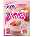 KB Strawberry Puding/ Mansikka Vanukasjauhe 125g - Vanukkaat ja jälkiruoka-ainekset - 19092 - 1