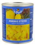 La Perla Ananas Stucke / Ananaspala sokeriliemessä 3035g TNK - Hedelmäsäilykkeet - 3512 - 1