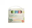 Sidewalk Chalk Liittu 15kpl 064439 - Lelut - 12952 - 1