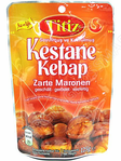 Titiz Kestane Kebab / Paahdettu Kastanja Kebab maustettu (oranssi) 125g - Kuivatut hedelmät - 4742 - 1
