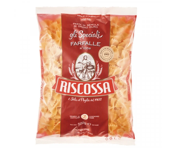 Pasta Riscossa Farfalle 500g - Pastat - 17332 - 1