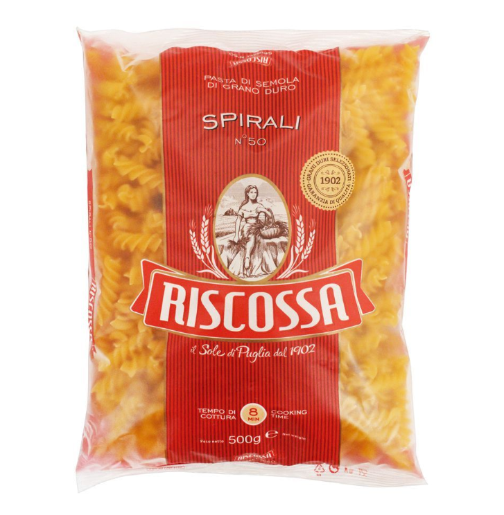 Pasta Riscossa Spirali 500g - Pastat - 17342 - 1