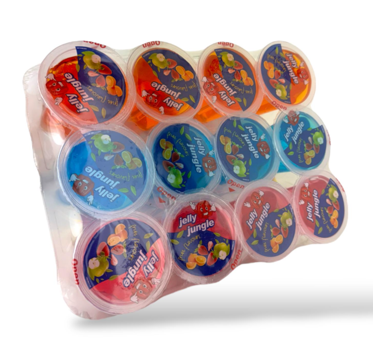 Jelly Jungle Fruit Flavour Hyytelö (GBM) 12x70g - Konvehdit - 17662 - 1