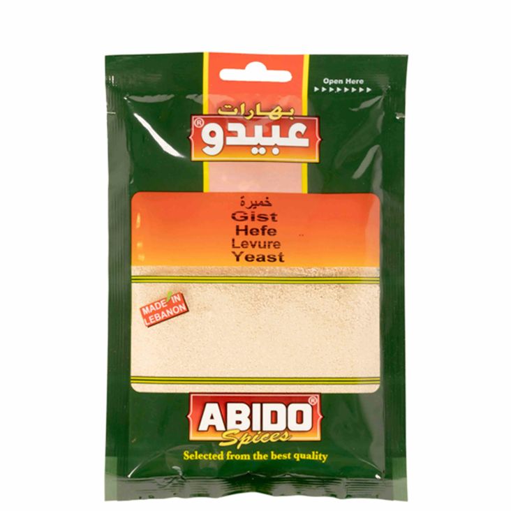 Abido Spices Yeast / Kuivahiiva 50g - Leivinjauheet, ruokasoodat & kuivahiivat - 19522 - 1