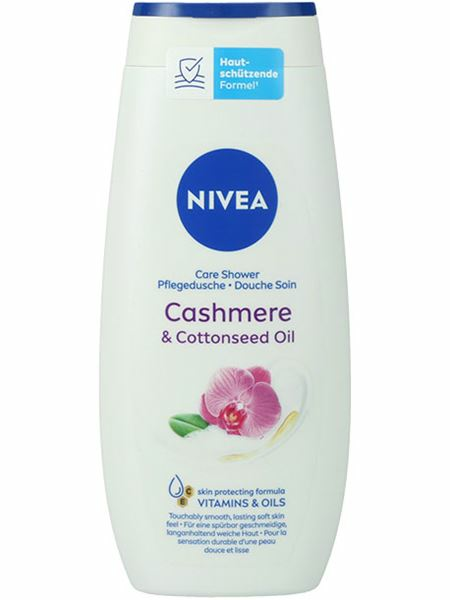 Nivea Shower Gel Cashmere&Cottonseed Oil/ Suihkugeeli 250ml - Saippuat ja suihkugeelit - 21152 - 1