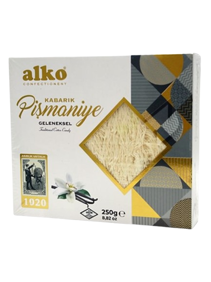 Alko Pismaniye/ Vanijla makuinen 250g - Turkish Delight & Halvat - 21192 - 1